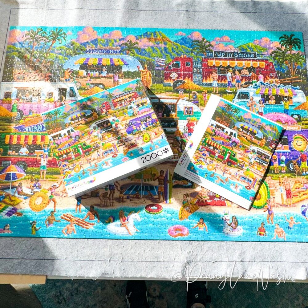 Buffalo Games Hawaiian Food Truck Festival 2000 Piece Jigsaw Puzzle - Picture 9 of 14